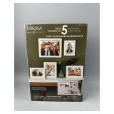 Mikasa Home Accents Set of 5 Enamel Frames Set