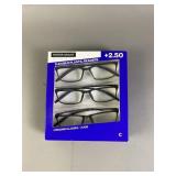 Foster Grant +2.50 Reading Glasses