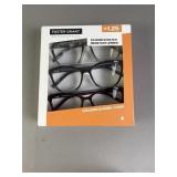 Foster Grant +1.25  Reading Glasses