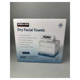Kirkland Signature Daily Dry Facial Towels 200 ct