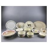 Vintage Kobï¿½ Enamel Bowls & More