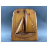 Sailboat Wooden Plaque