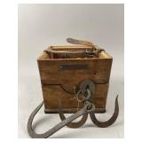 Antique Trolling Wheel & More