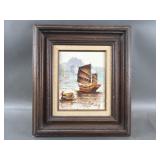 Framed & Signed Oil Painting