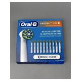 Oral-B CrossAction X Replacement Brush Head 10pk