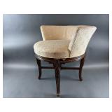 Vintage Swival Boudoir Chair
