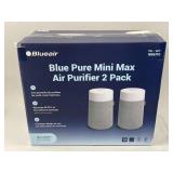 NIB Blueair Blue Pure Mini Max Air Purifier 2 Pk