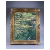"Water Lily Pad" by Claude Monet Replica
