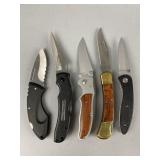Buck, Smith & Wesson, & Mossbers Pocket Knives