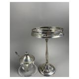 Sterling Silver Compote & Jelly Jar