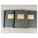 3- Books of Treasury American Prints by T. Craven