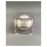 Signed Frank Thomas Baseball