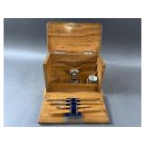 Antique Wooden Writing Box
