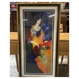 Signed & Numbered  Serigraph By Itzchak Tarkey