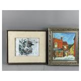 Framed/Signed Mixed-Media Style Artwork & More