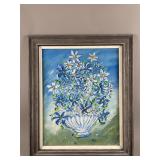 Framed/Signed Oil Painting by M. Trent