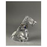 Swarovski Crystal Terrier Dog Figurine