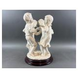 "Ring Around the Rosieï¿½ Marble Statue