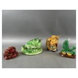 Jade Like Resin Feng Shui Money Toad & More
