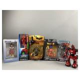 Spiderman, Batman, & More Action Figures