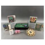 Miniature Pool Table, Billiards Sets & More