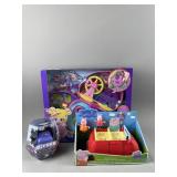 NIB Polly Pocket Pop Out Play Area & More