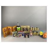 Disney Collectables, Steelers Glasses, & More