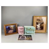 Motivational Plaques, Framed Photo, & More