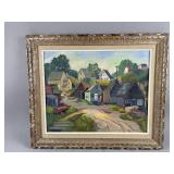 Framed/Signed Oil Painting by Eva Brown