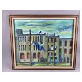 Framed/Signed Chalk Painting