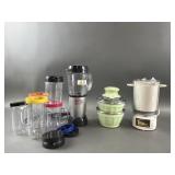 Magic Bullet NIB, Half Pint Ice Cream Maker & More