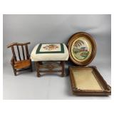 Mini Wooden Chair, Wooden Frames, & More