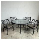 Outdoor Patio  Table & (4) Chairs