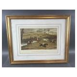 Framed & Signed "Vale of Aylesbury Steeple Chaseï¿½