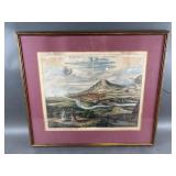 "Pisaurum Vulgo Pezaroï¿½ Framed