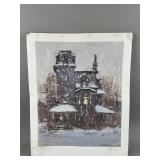 Vintage Signed Artwork Print by John Joy