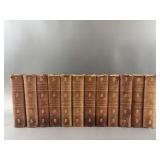 (12) Volume Book Collection Charles Dickens Works