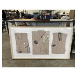 Framed/Signed Abstract Artwork by Barker