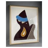 "Starboard list/one" by Barker Framed Print