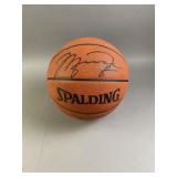 Signed Michael Jordan Basketball