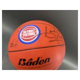 Detroit Pistons Signed Basketball
