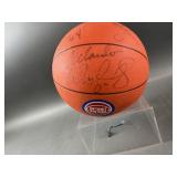 Detroit Pistons Signed Basketball