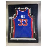 Signed & Framed Grant Hill Jersey W/COA