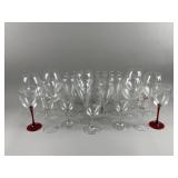 Lot of Vintage Crystal Wine, Goblets & More