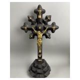 Tramp Art Wood Crucifix