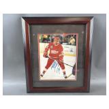 Detroit Red Wing Paul Coffey Framed Signed Photo