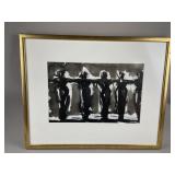 Framed & Signed Monochromatic Painting