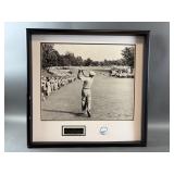 Ben Hogan Signed Print w/ Signed Golf Ball