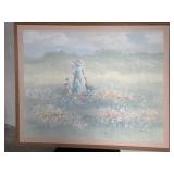 Frames & Signed Acrylic Painting on Canvas