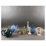 Ceramic Tea Pots, Vases & More